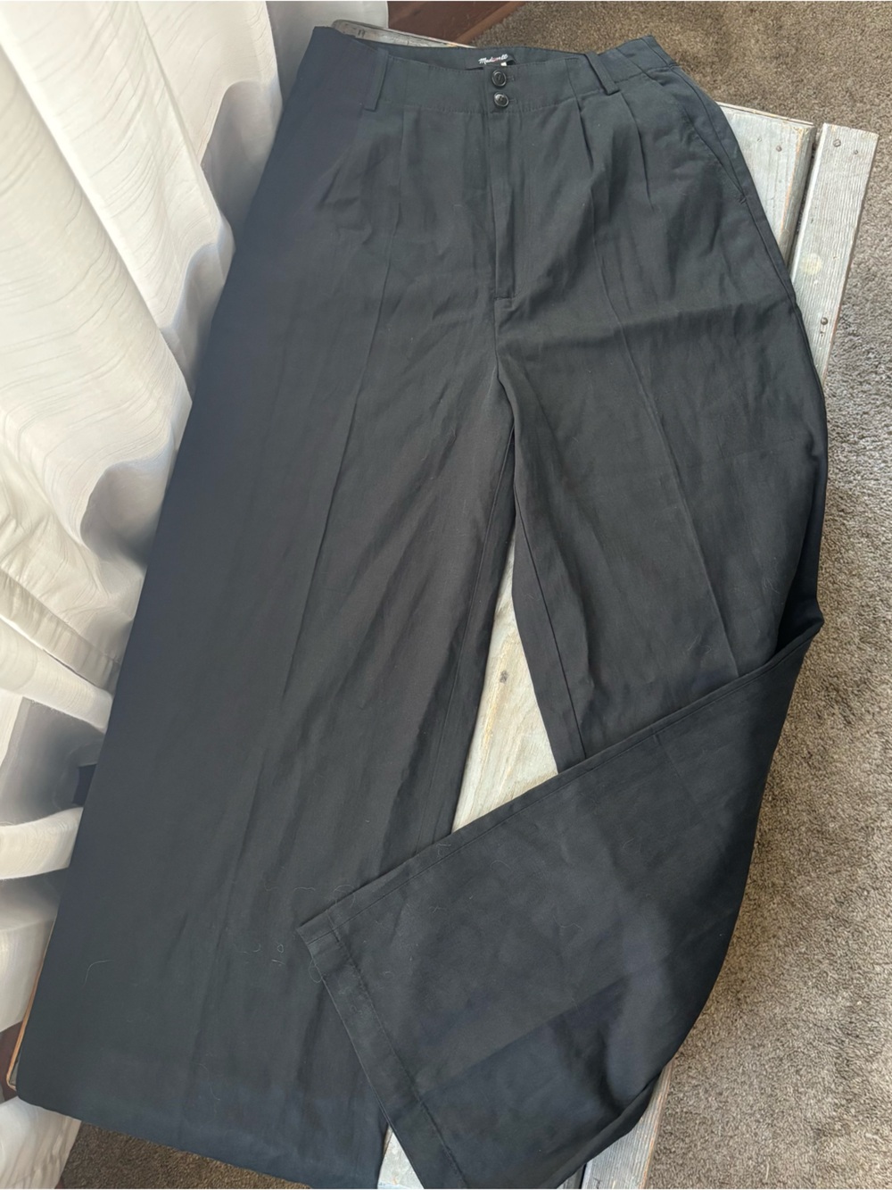 Madewell Harlow wide leg pants | size 2T